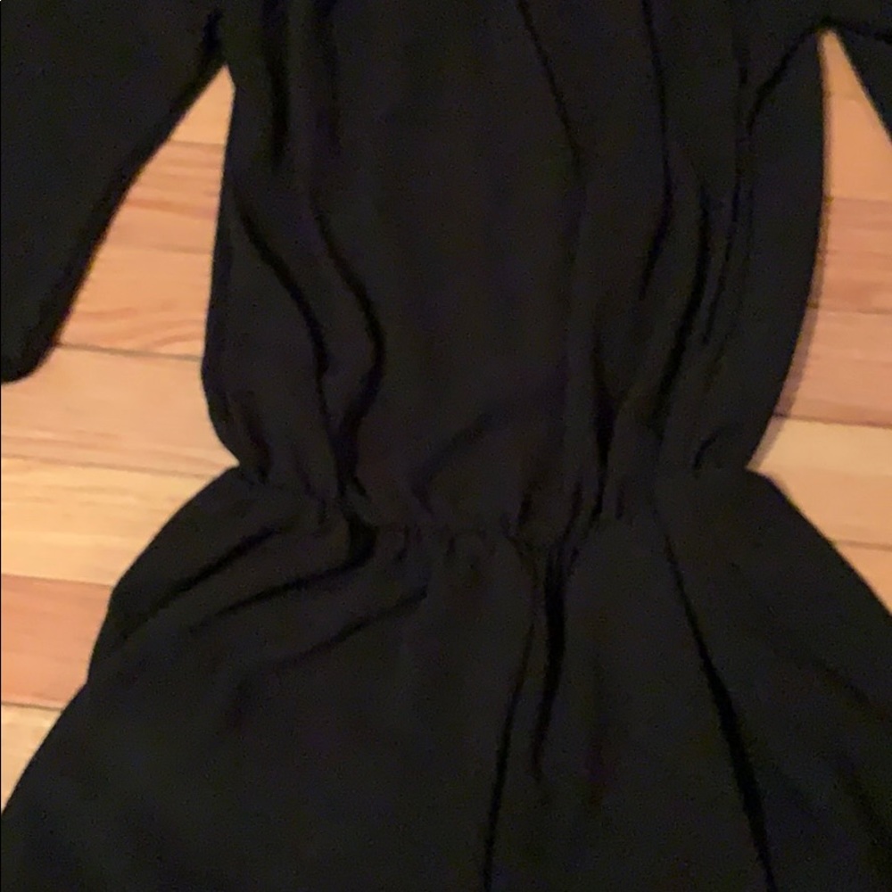 Black Strapless Romper - Picture 4 of 5